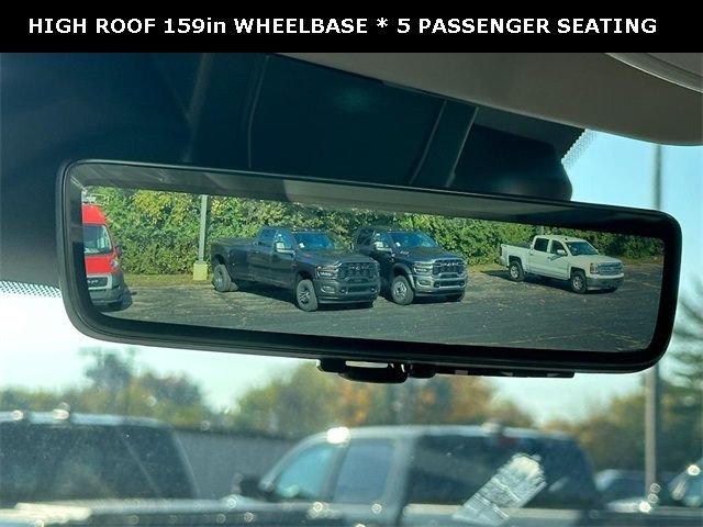 New 2025 Bright White Clearcoat RAM High Roof image 20