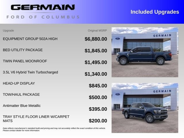 New 2026 Antimatter Blue Metallic Ford Lariat image 27