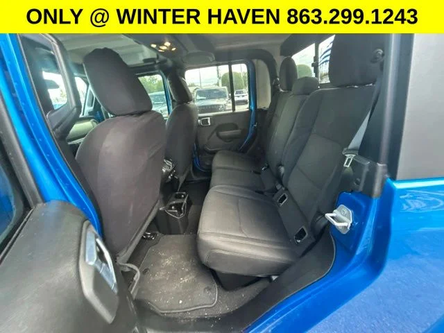 Used 2021 Blue Jeep Sport image 5