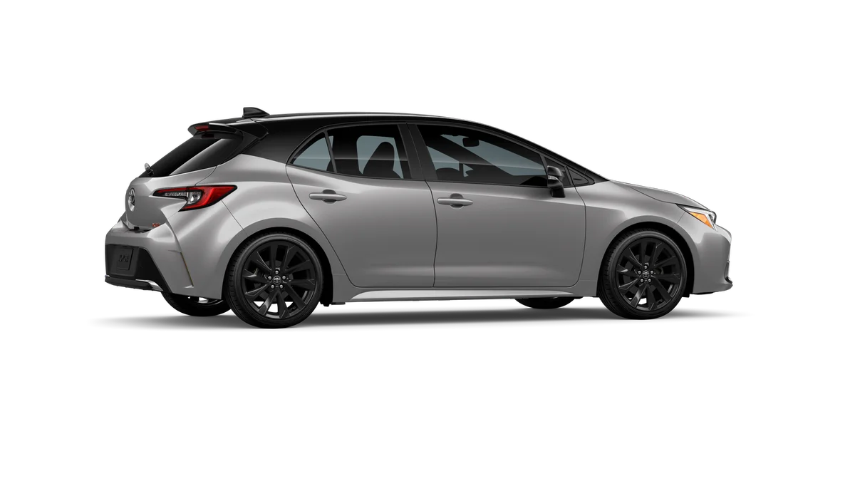 New 2026 Classic Silver Metallic with Midnight Black Metallic roof Toyota XSE image 11