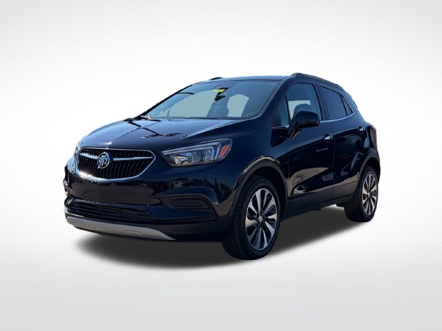 Used 2022 Blue Metallic Buick Preferred image 1