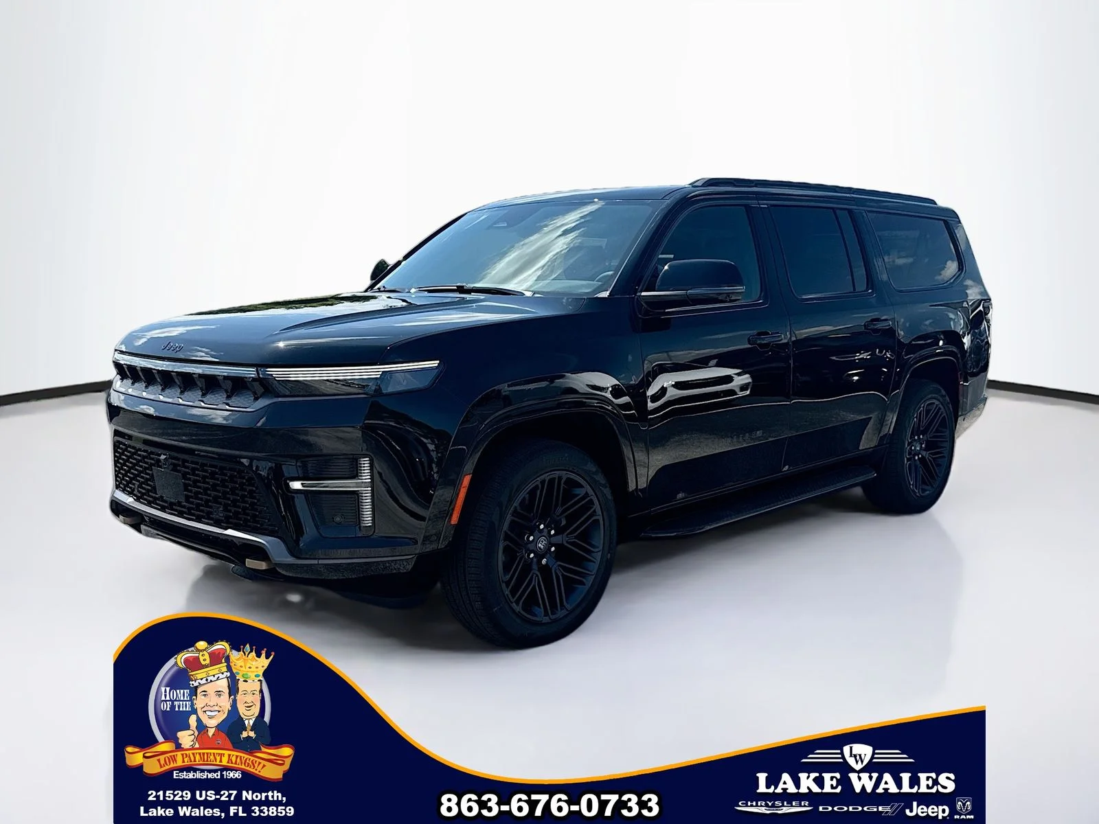 New 2026 High Gloss Black Exterior Paint Jeep Grand Wagoneer image 2