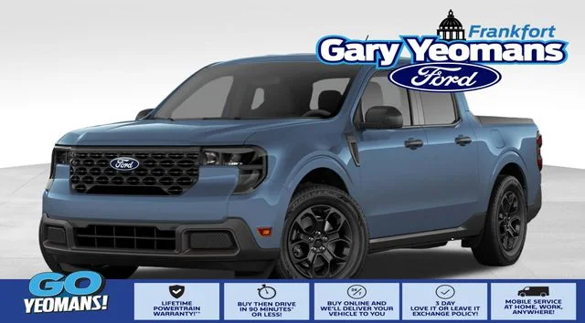 New 2026 Azure Gray Metallic Tri-Coat Ford XLT image 1