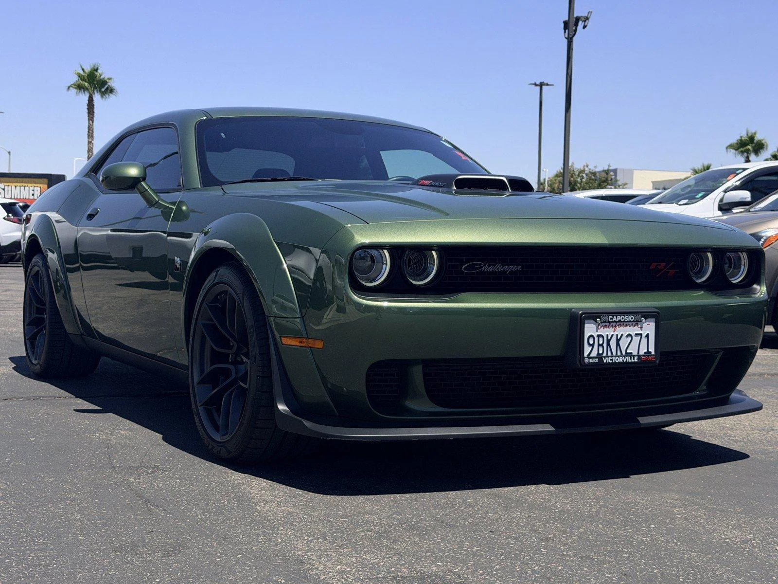 Used 2022 F8 Green Dodge R/T Scat Pack Widebody image 1
