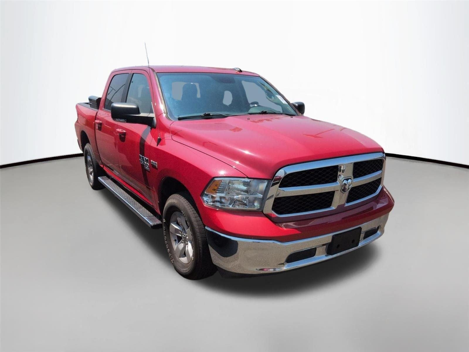 Used 2020 Flame Red Clearcoat Ram SLT image 4