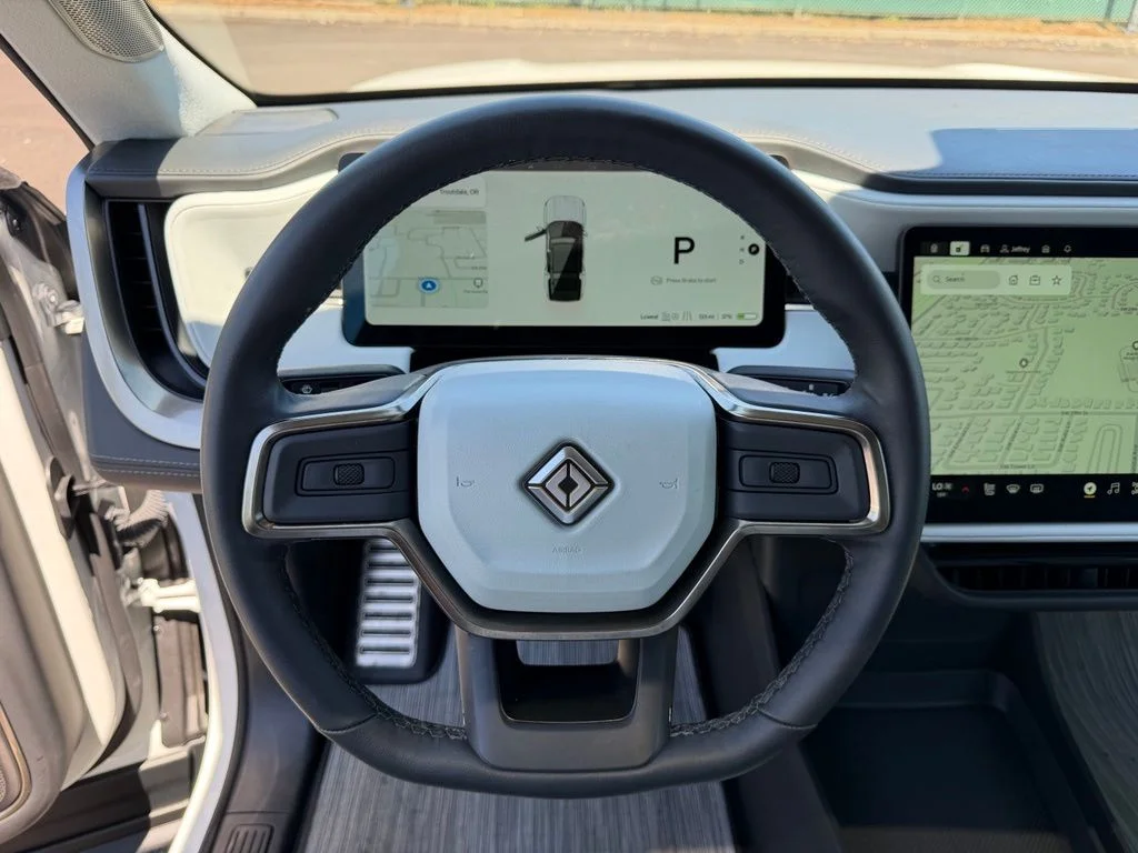 Used 2024 Glacier White Rivian Adventure image 19
