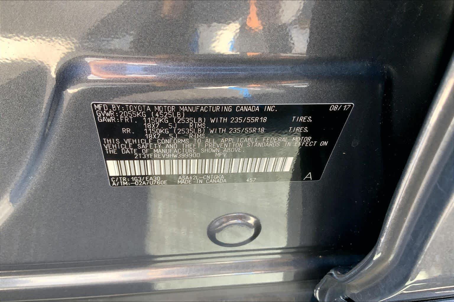 Used 2017 Magnetic Gray Metallic Toyota Platinum image 32