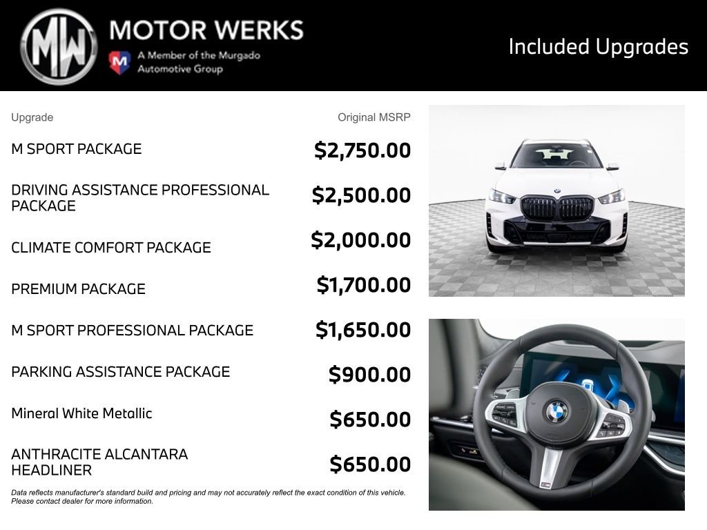 Certified Used 2026 Mineral White Metallic BMW xDrive40i image 4