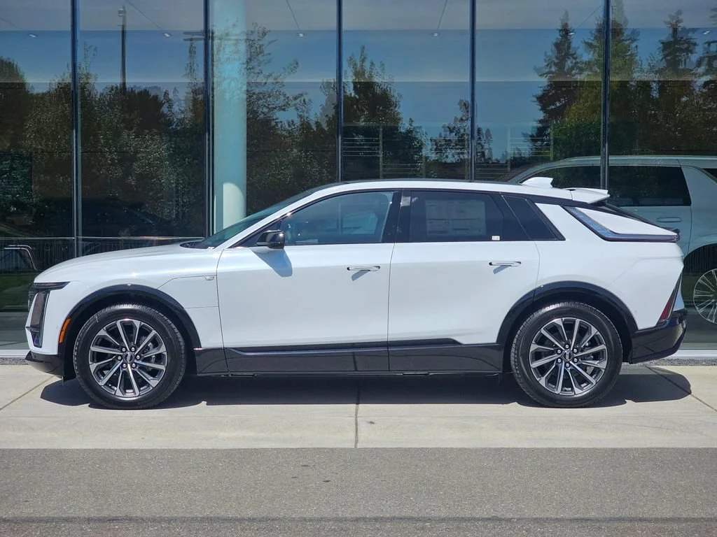New 2026 Vibrant White Tricoat Cadillac Sport image 2