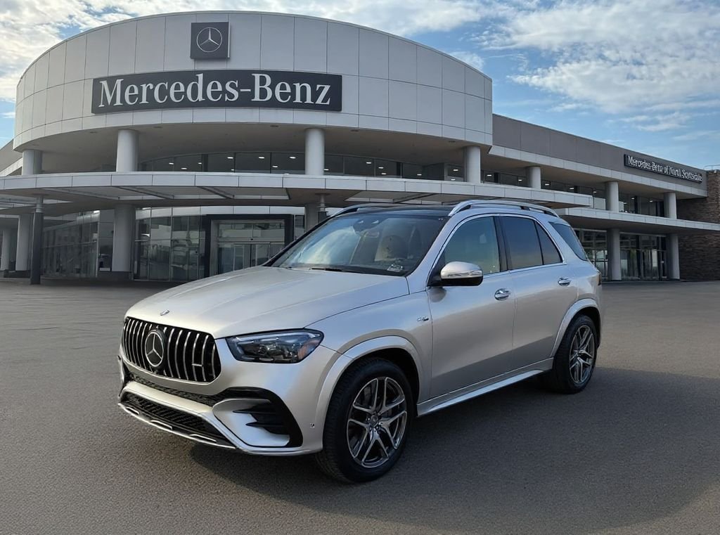 New 2026 Cirrus Silver Metallic Mercedes-Benz GLE 53 AMG® image 1