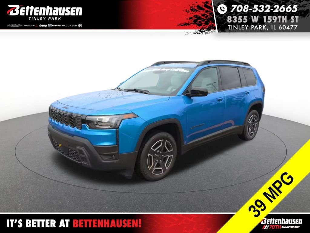 New 2026 Hydro Blue Pearl-Coat Exterior Paint Jeep Limited image 1
