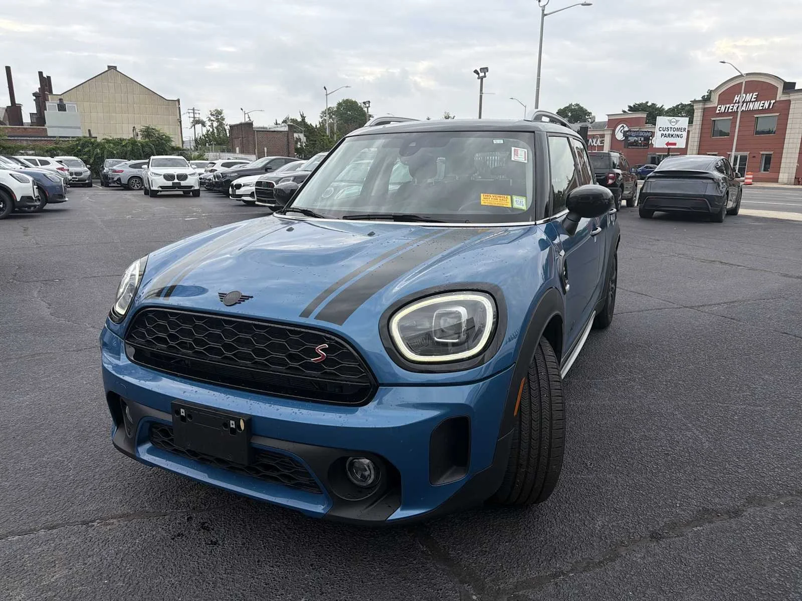 Certified Used 2024 Island Blue Metallic MINI Cooper S image 3