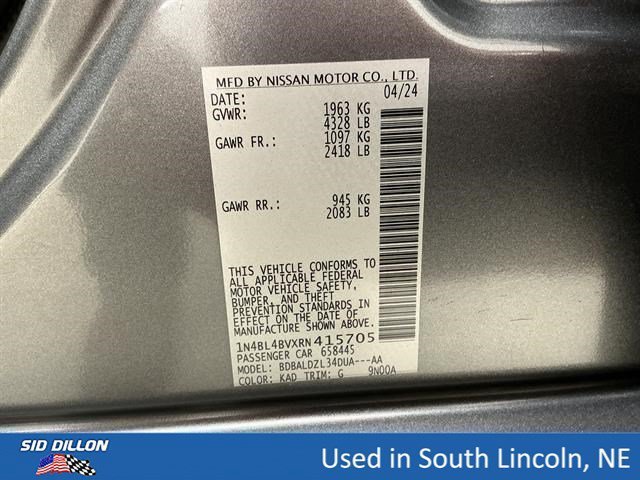 Used 2024 Gun Metallic Nissan 2.5 S image 15