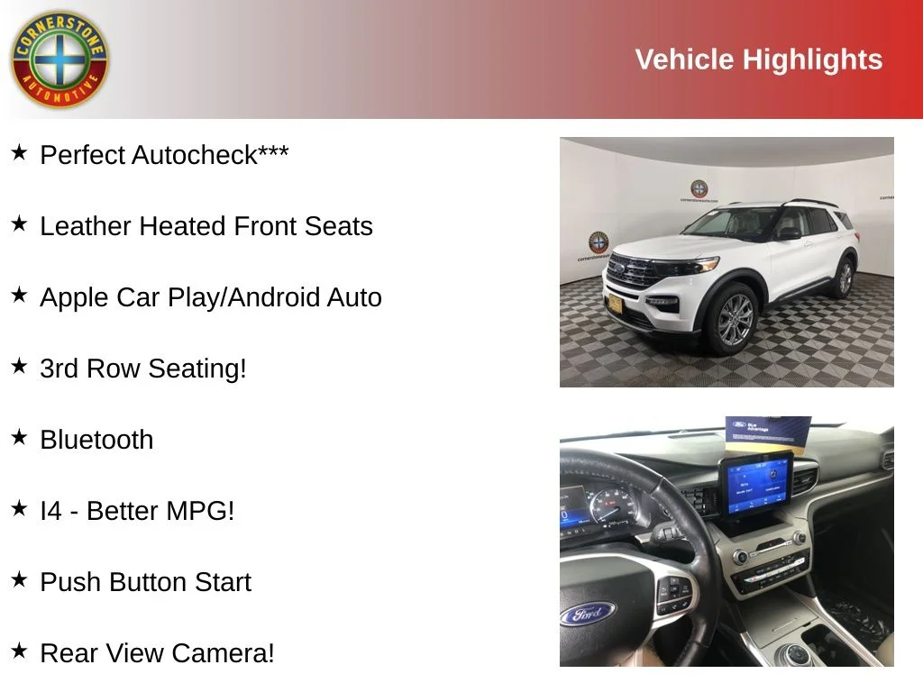 Used 2023 Ford Explorer XLT with VIN 1FMSK8DH8PGA74975 for sale in Elk River, Minnesota