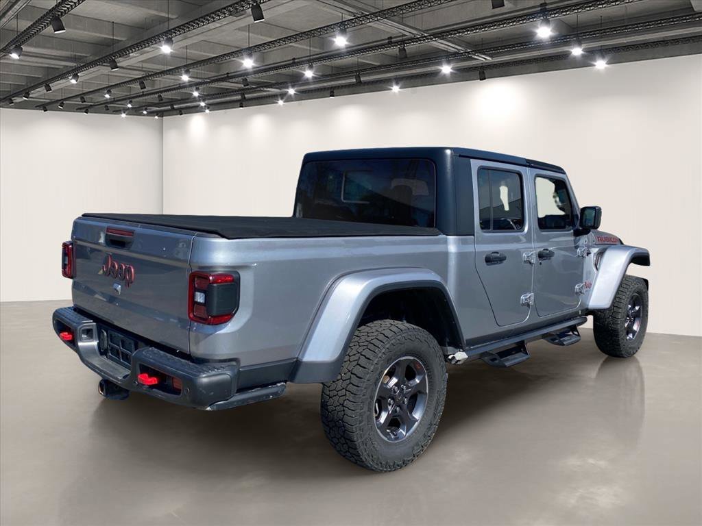 Used 2020 Billet Silver Metallic Clearcoat Jeep Rubicon image 7