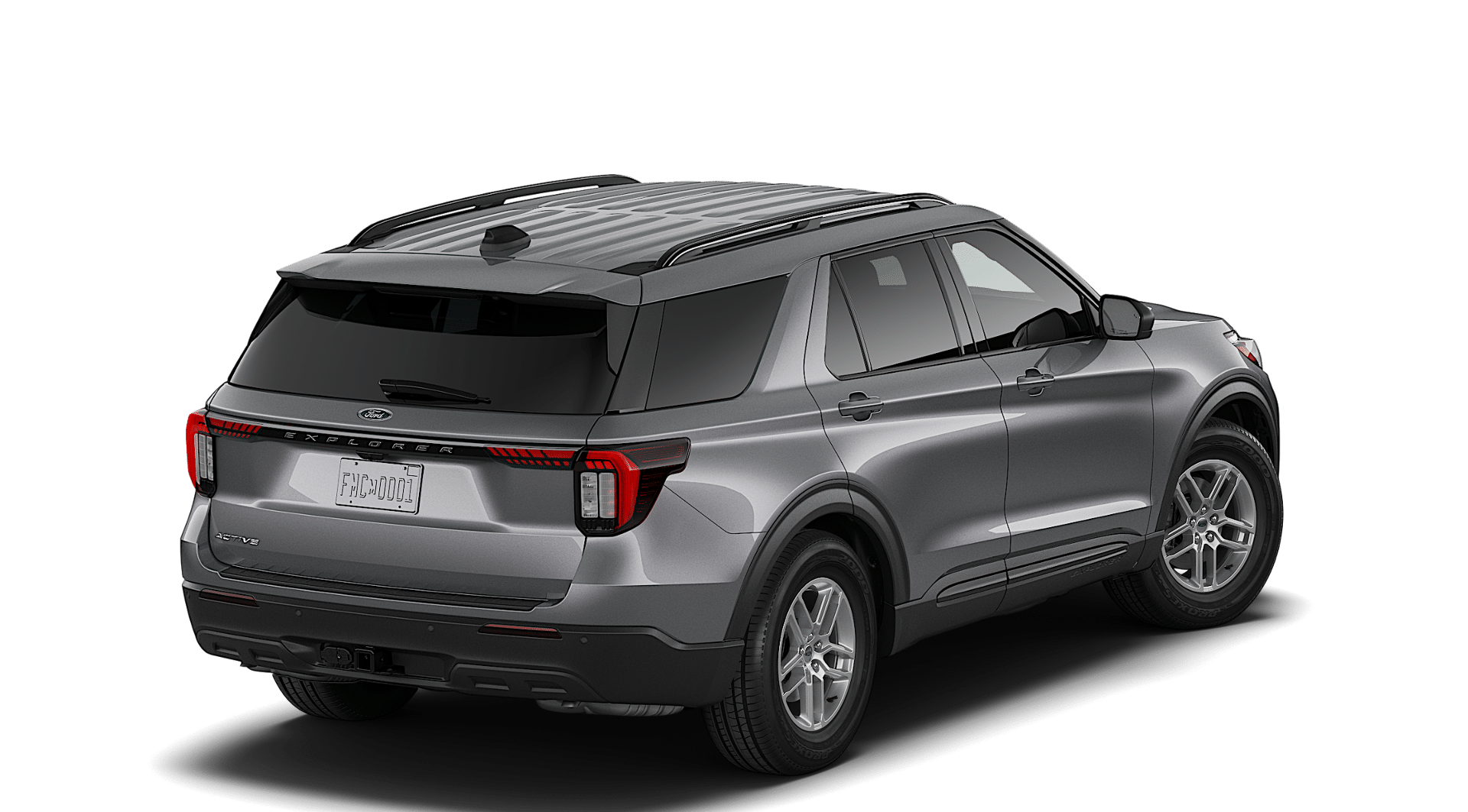 New 2026 Carbonized Gray Metallic Ford Active image 3