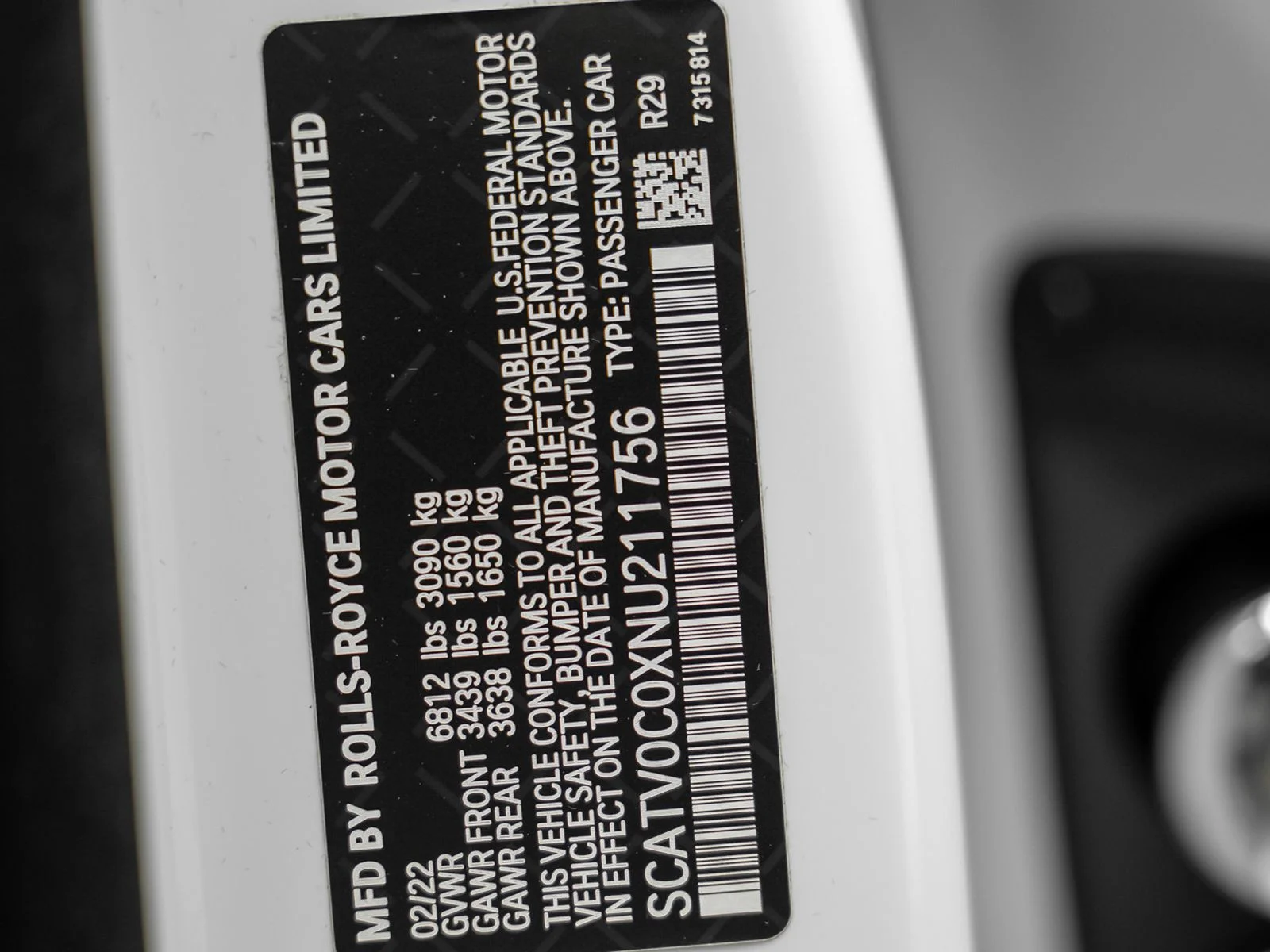 Used 2022 White Rolls-Royce Base image 73