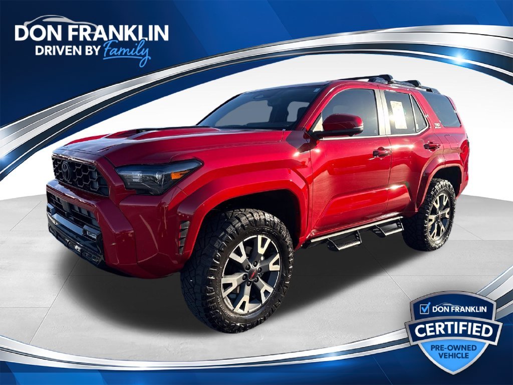 Used 2025 Red Toyota TRD Sport Premium image 1