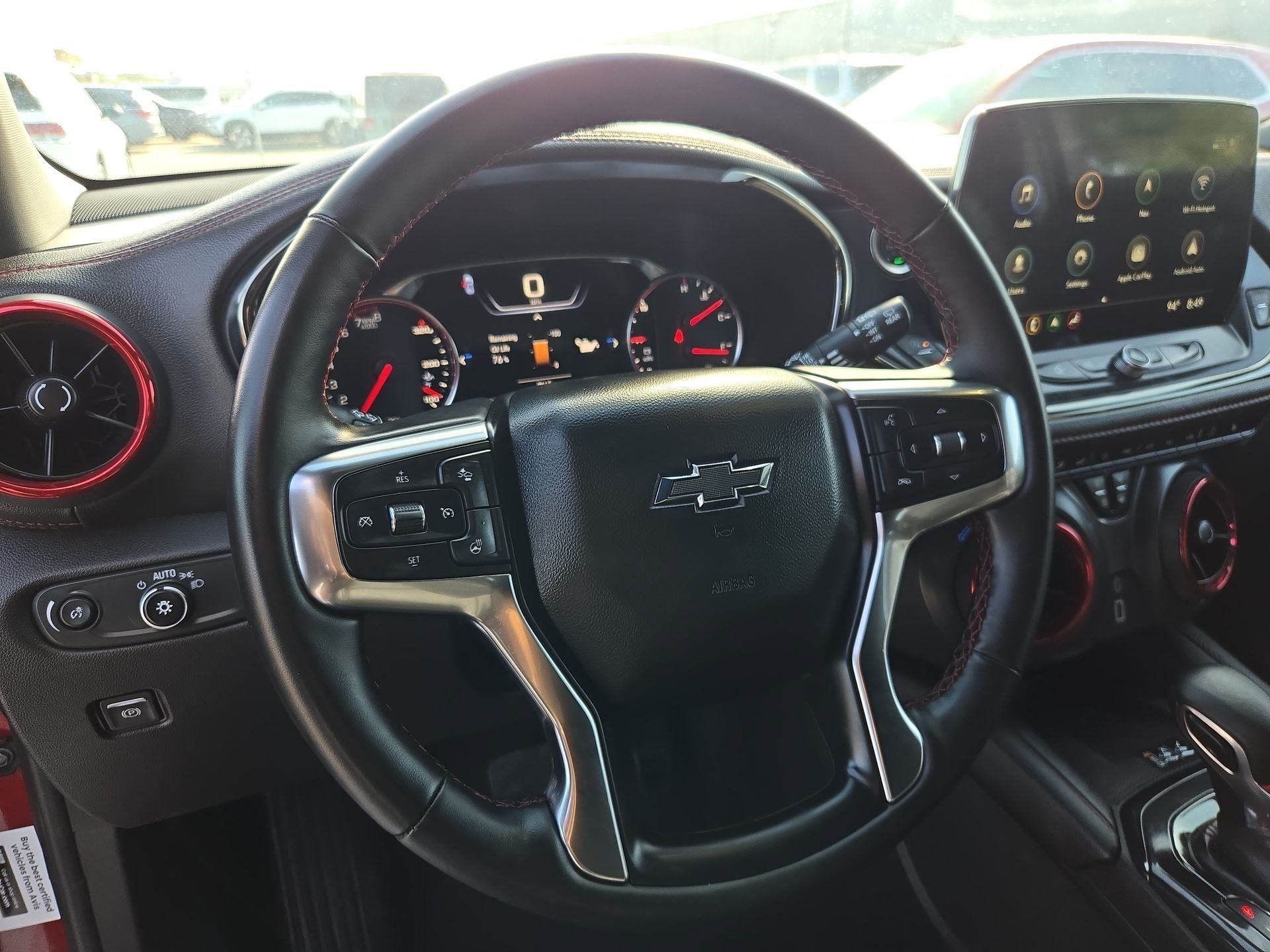 Used 2025 Radiant Red Tintcoat Chevrolet RS image 16
