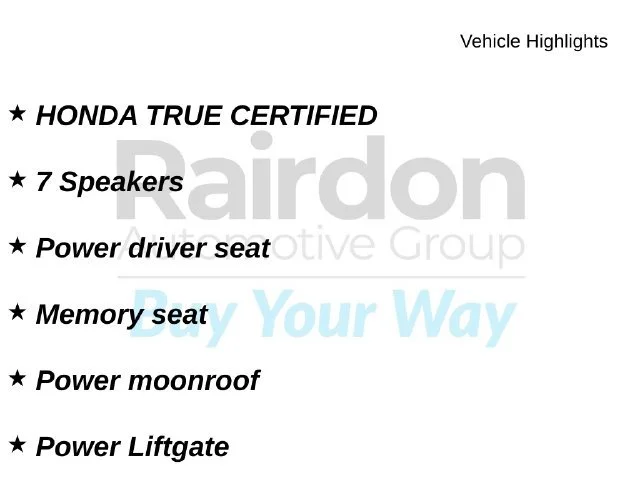 Certified Used 2025 Crystal Black Pearl Honda Sport-L image 32