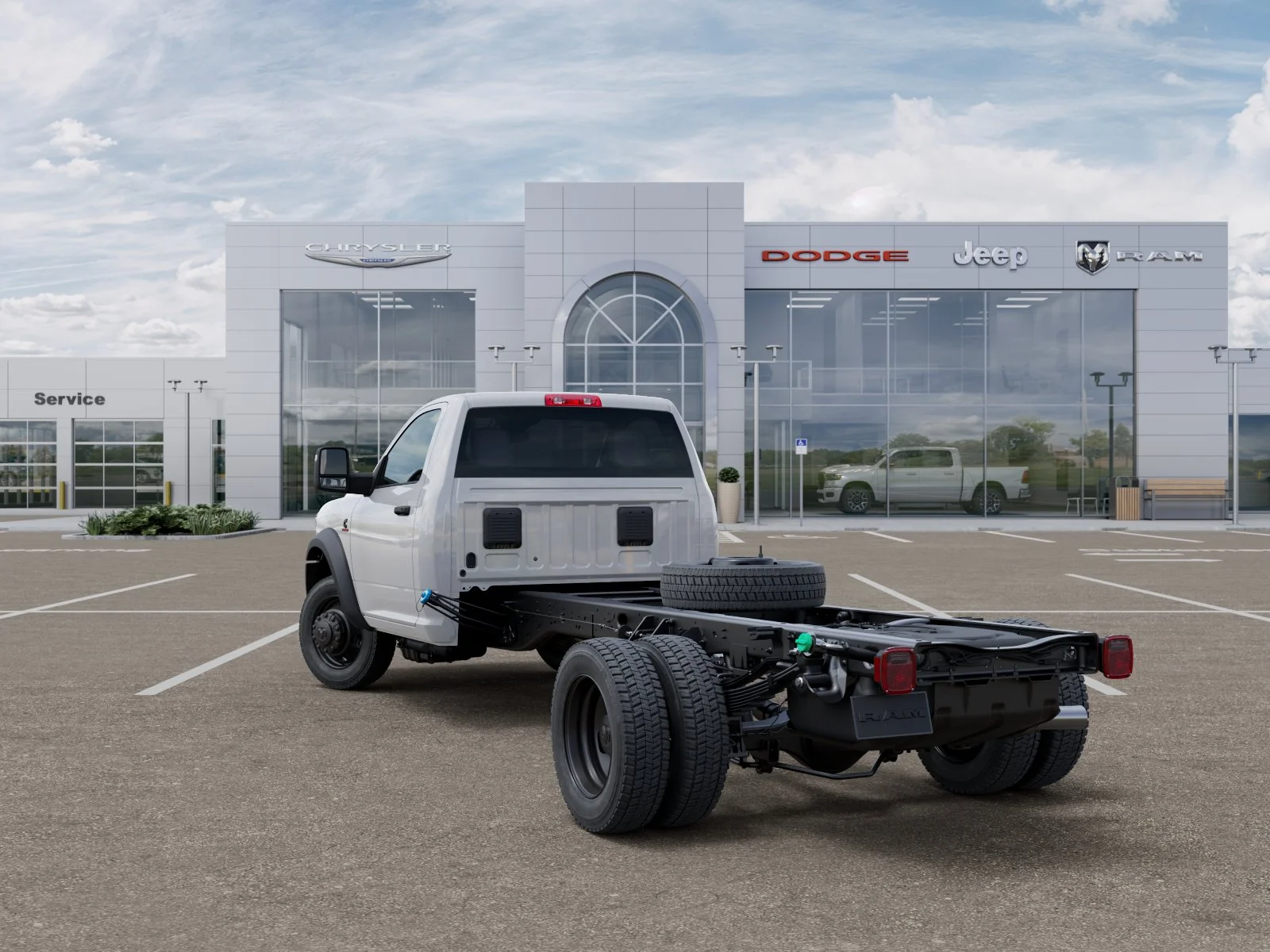 New 2026 Bright White Clearcoat RAM Tradesman image 3