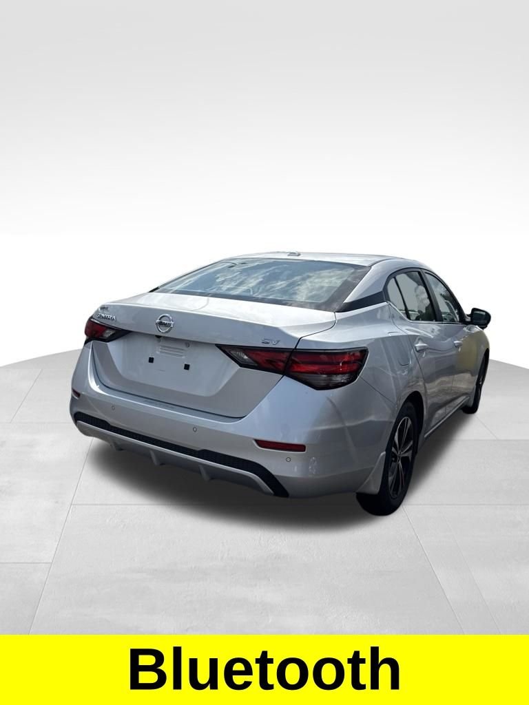 Used 2022 Brilliant Silver Metallic Nissan SV image 2