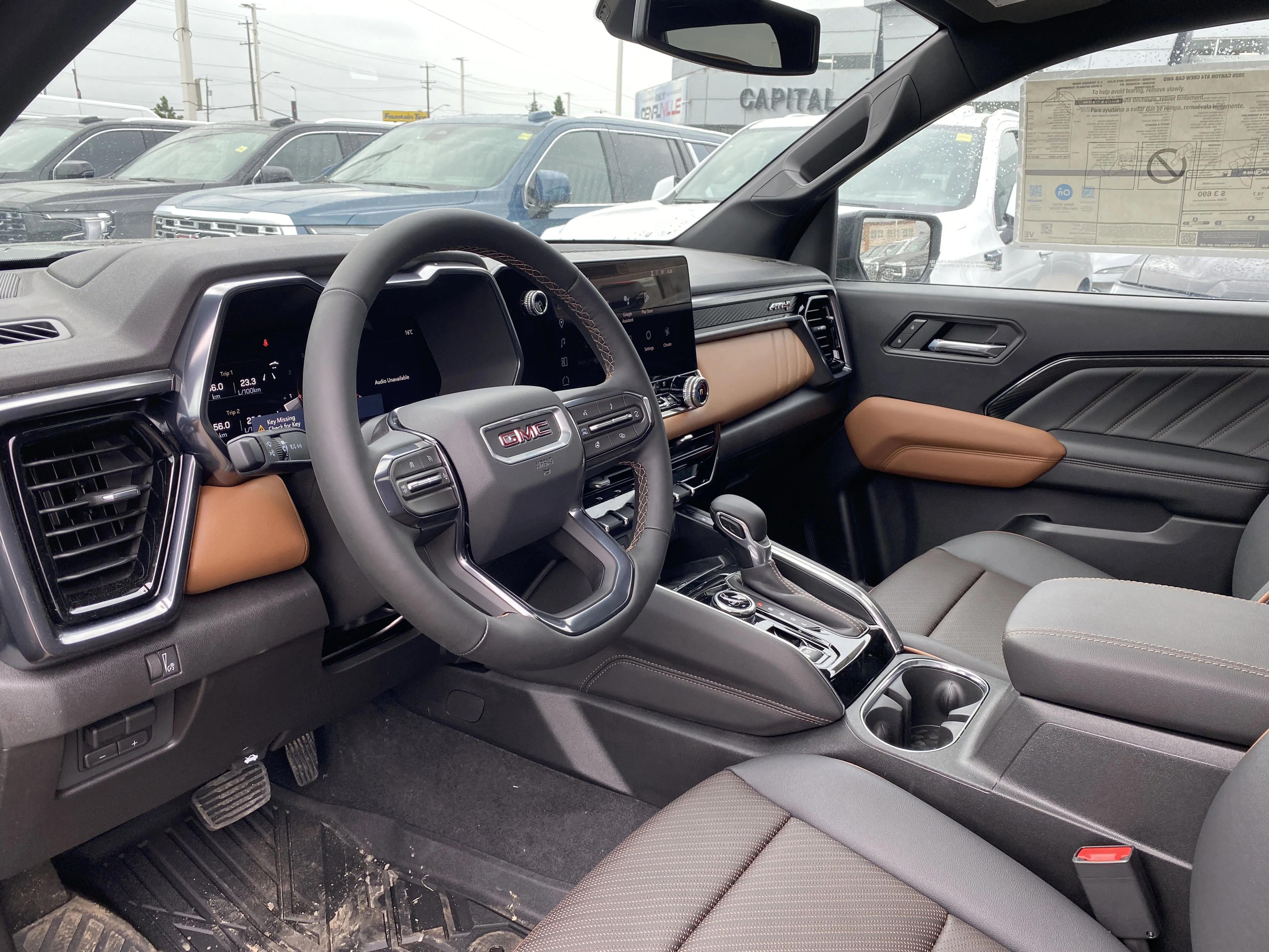 New 2026 ONYX BLACK GMC 4WD AT4 image 13