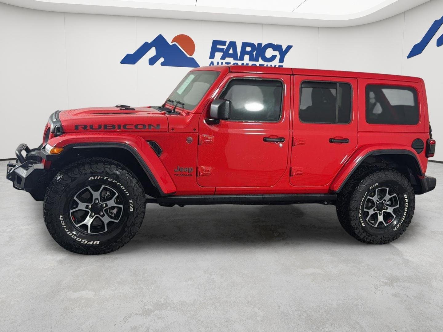 Used 2022 Firecracker Red Clearcoat Jeep Unlimited Rubicon image 2