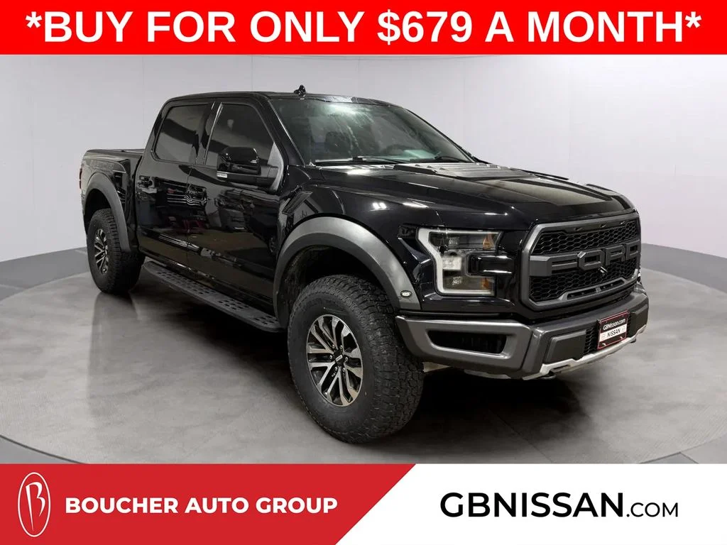 Used 2020 Agate Black Metallic Ford Raptor image 1