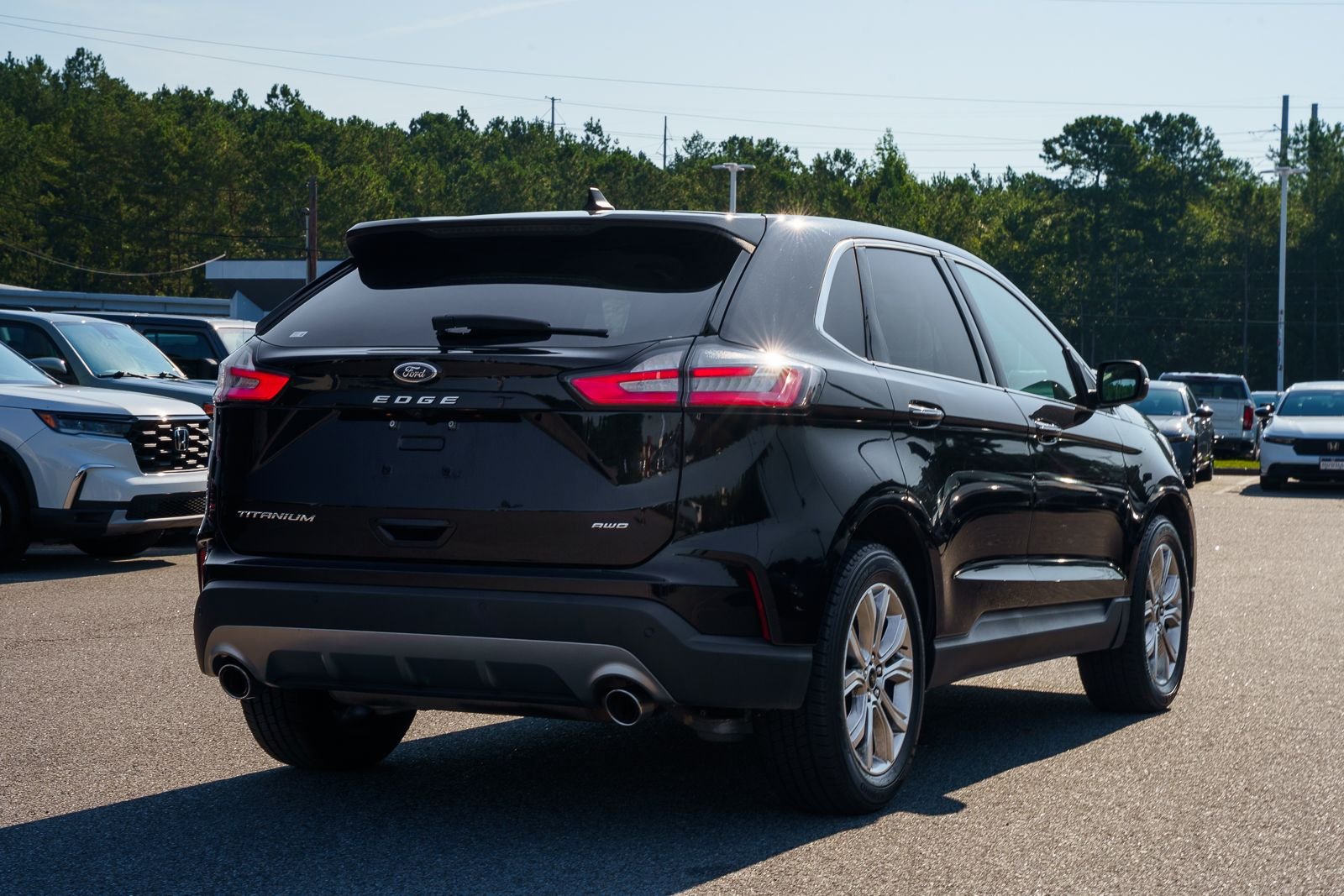Used 2024 Black Ford Titanium image 7