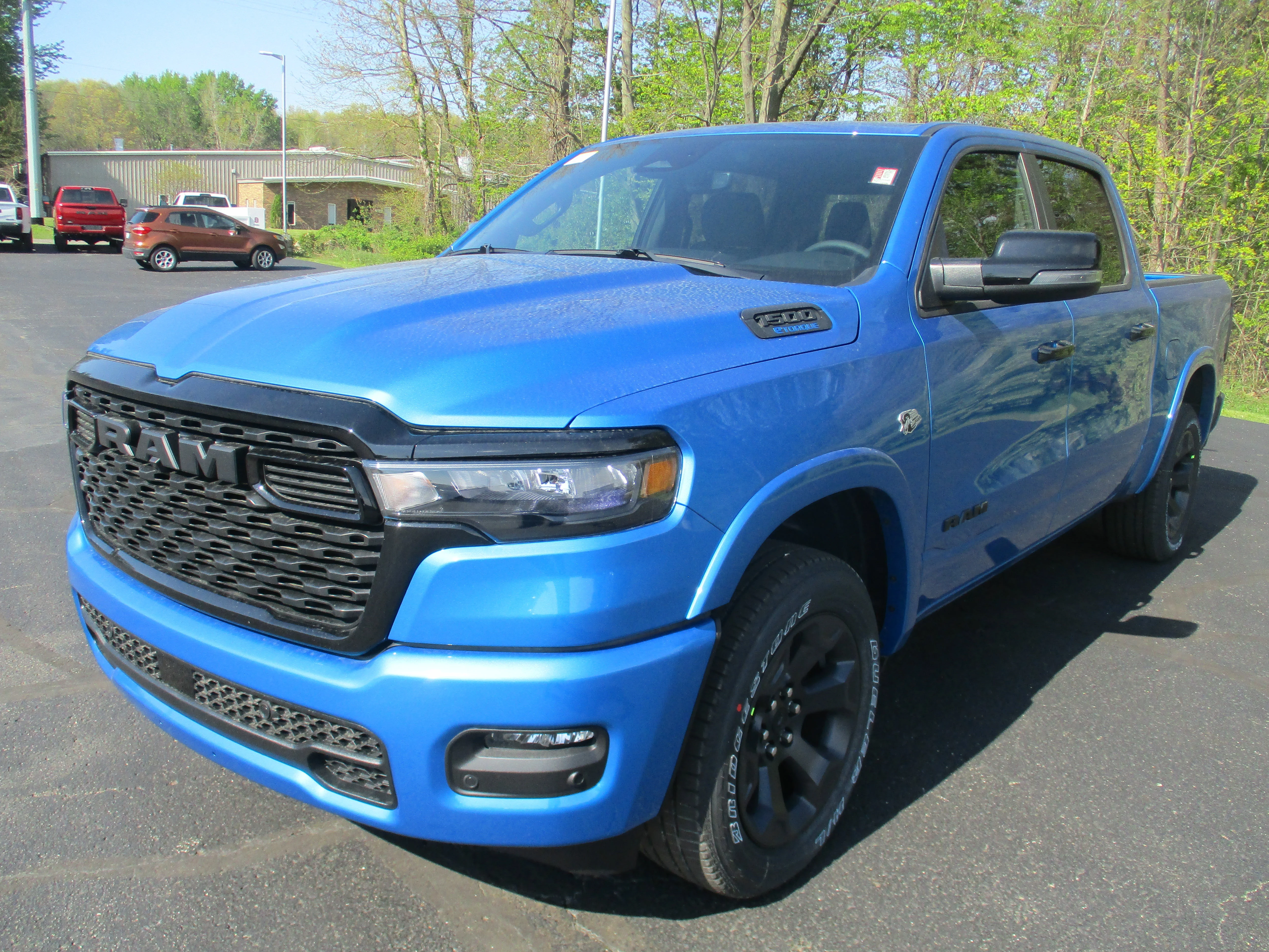 New 2026 Hydro Blue Pearl-Coat Exterior Paint RAM Big Horn image 3