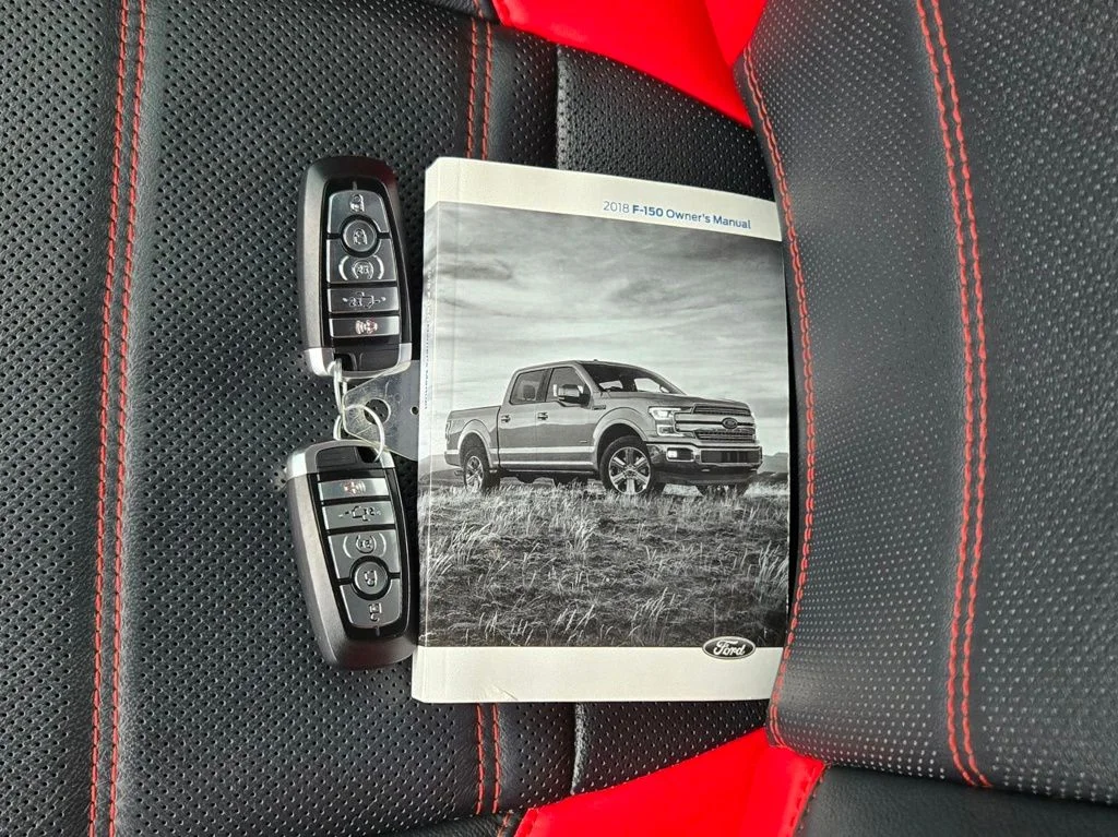 Used 2018 Blue Ford Lariat image 12