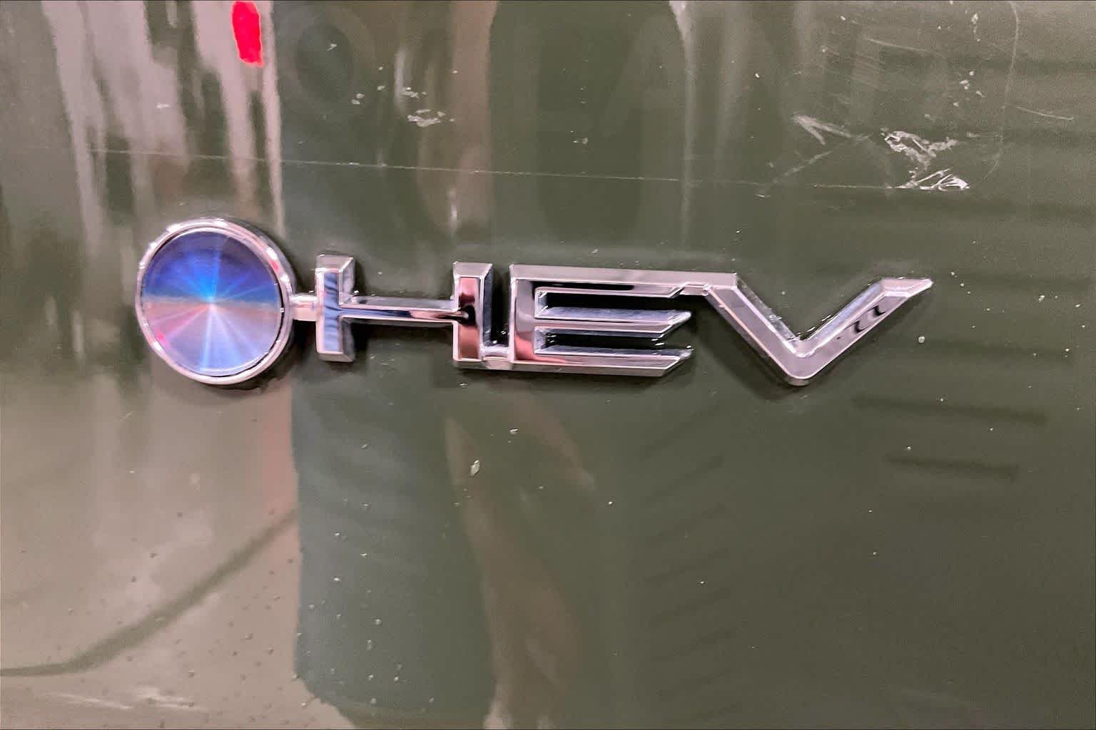 Used 2025 Army Green/Midnight Black Metallic Toyota Hybrid Woodland image 10