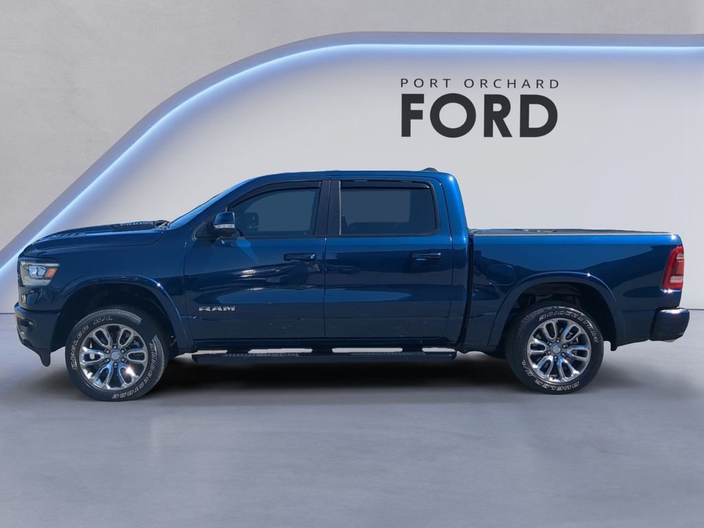 Used 2022 Patriot Blue Pearlcoat Ram Laramie image 3