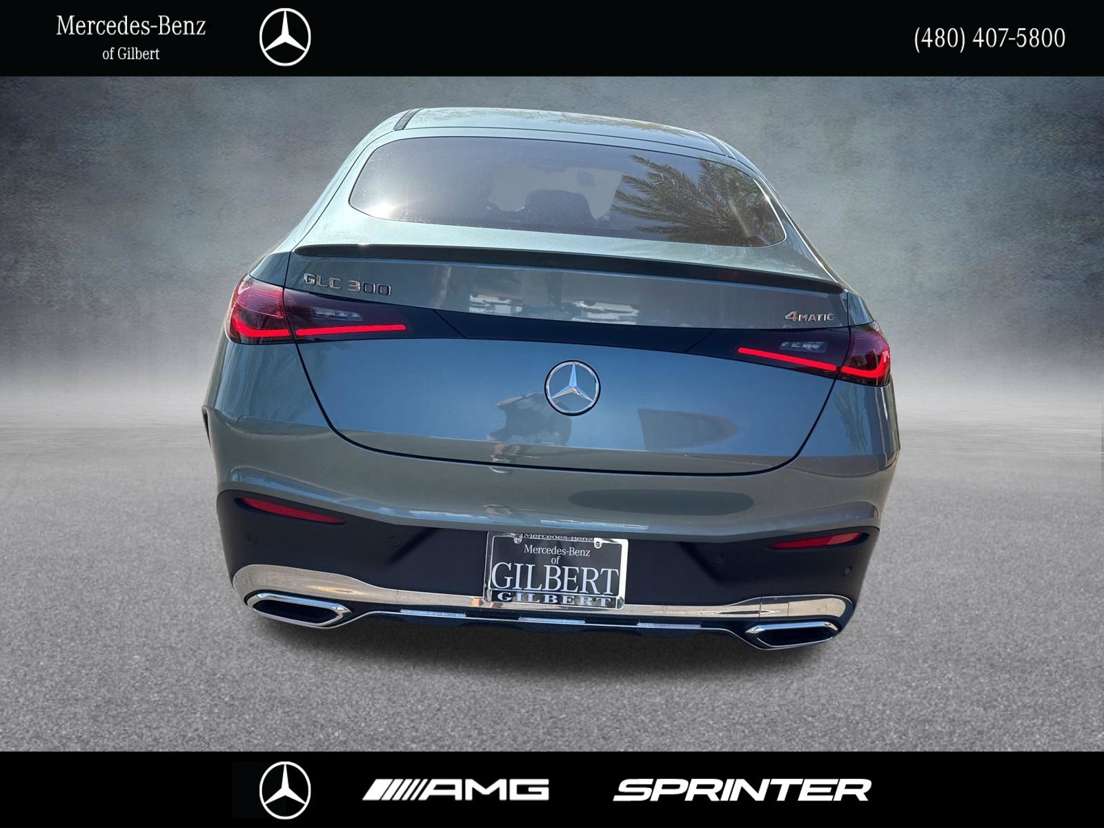 New 2026 Verde Silver Metallic Mercedes-Benz GLC 300 Coupe image 5