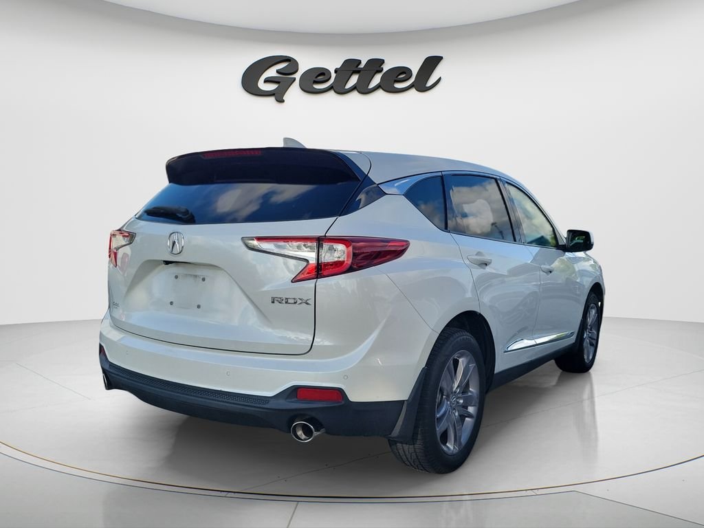 Used 2020 Platinum White Pearl Acura with Advance Package image 4