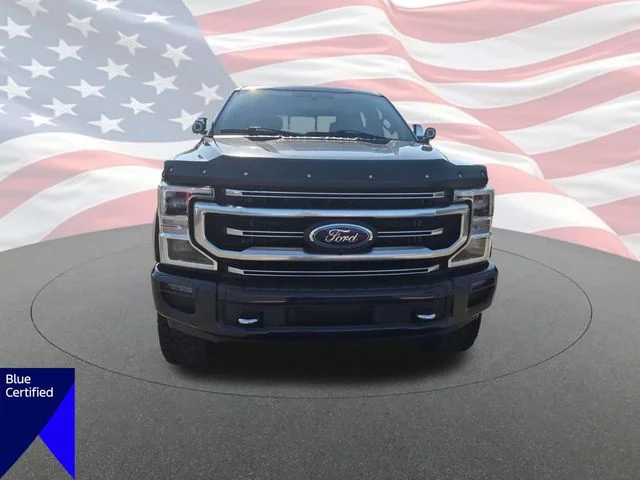 Used 2022 Blue Ford Platinum image 8