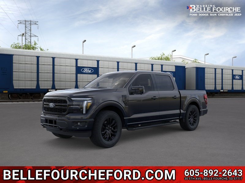 New 2026 Agate Black Metallic Ford LARIAT image 1