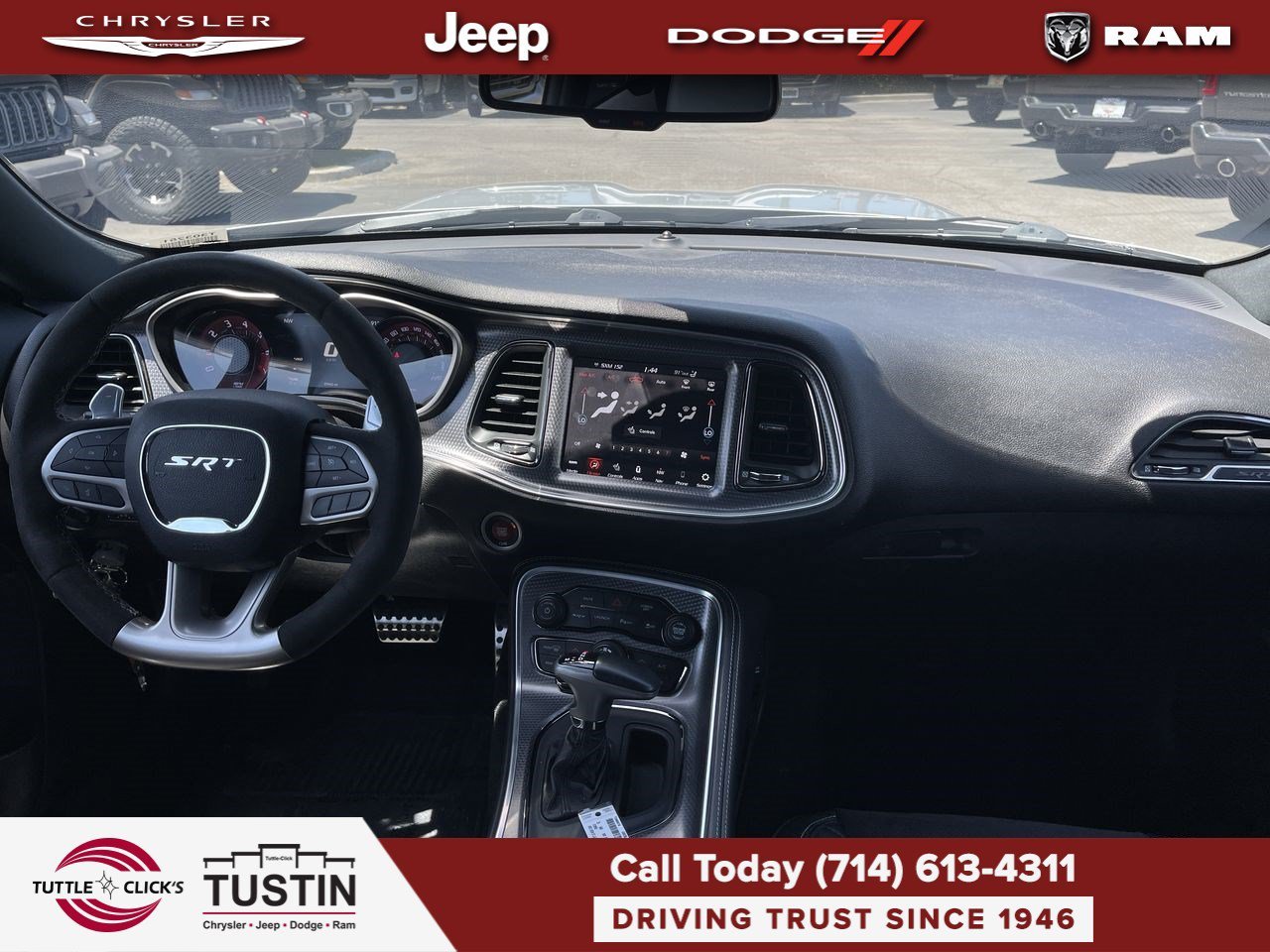Used 2019 Triple Nickel Clearcoat Dodge SRT Hellcat Redeye Widebody image 15