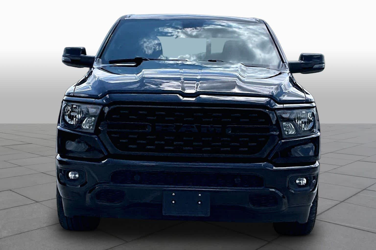 Used 2023 Diamond Black Crystal Pearlcoat Ram Lone Star image 3