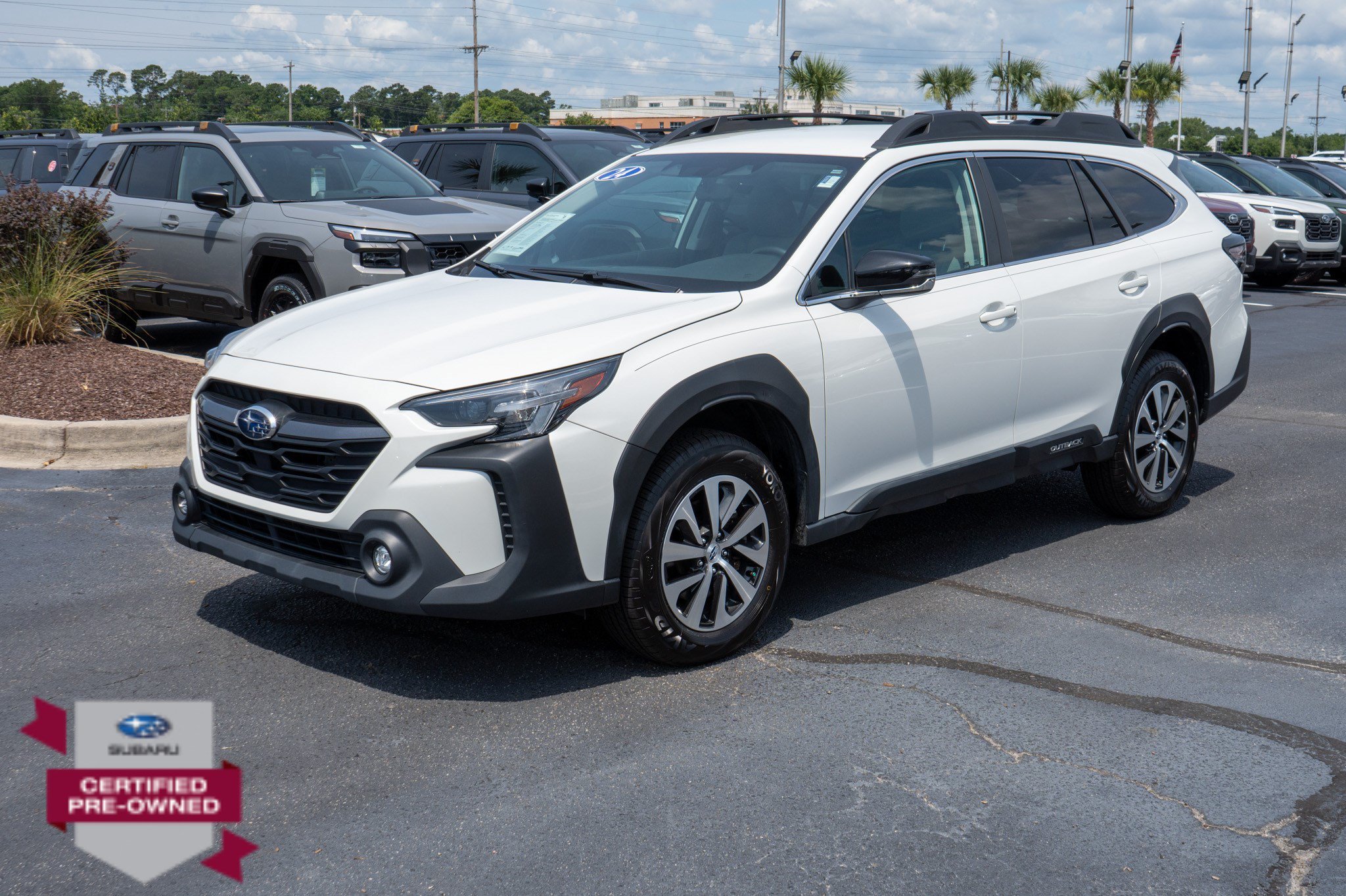 Certified Used 2024 Crystal White Pearl Subaru Premium image 7