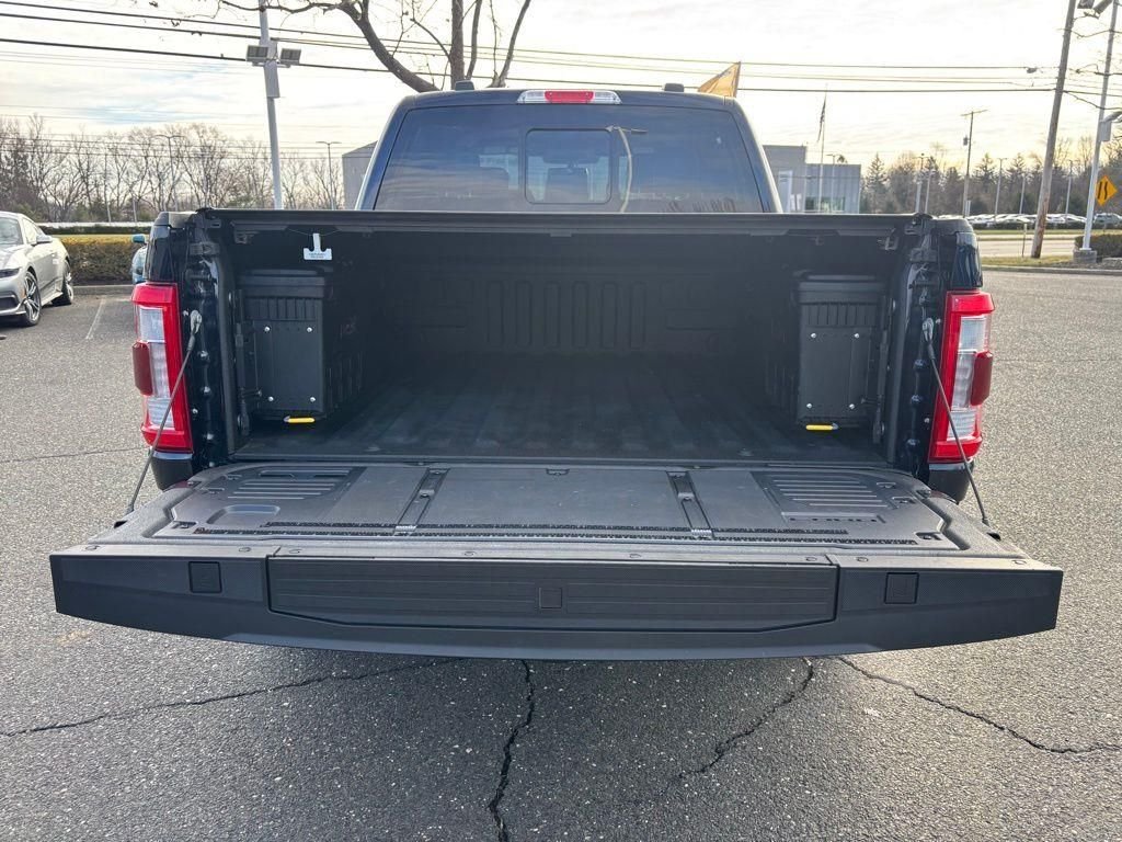 Certified Used 2022 Blue Metallic Ford Lariat image 49