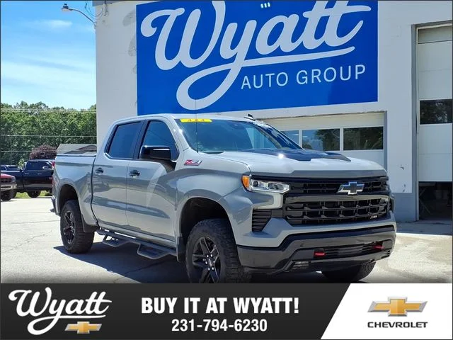 Used 2024 Gray Chevrolet LT Trail Boss image 1