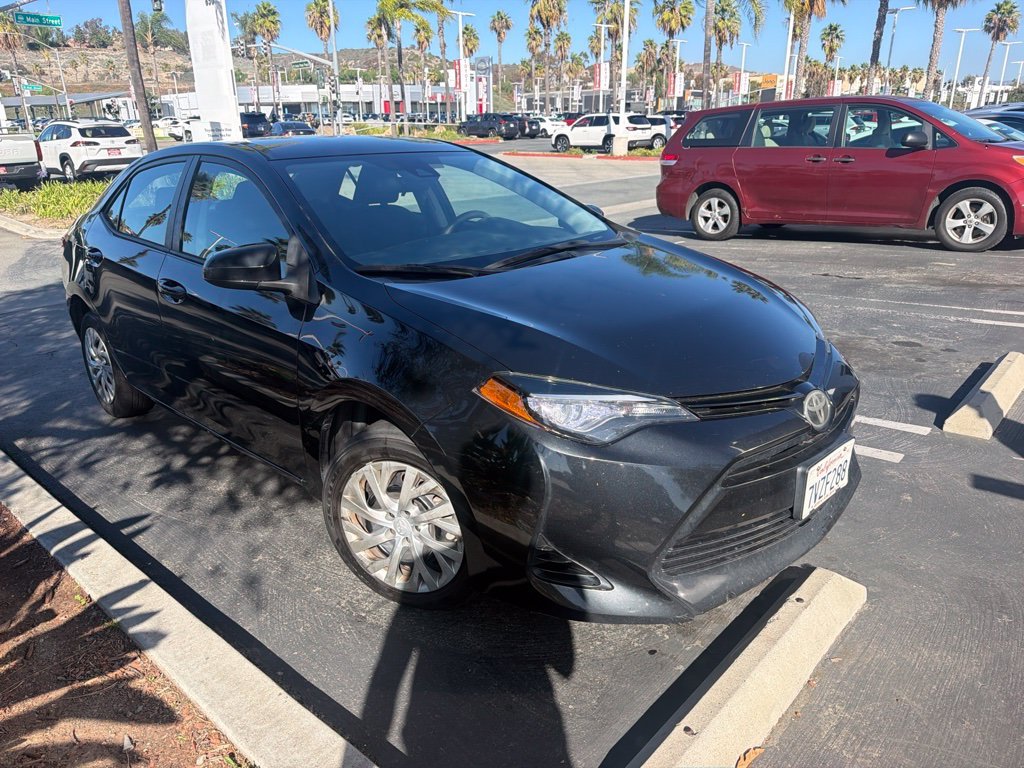 Used 2017 Black Sand Pearl Toyota LE image 5