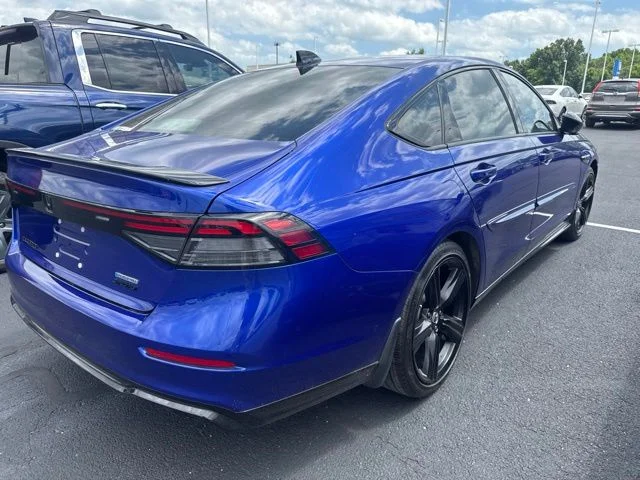 Used 2024 Blue Honda Sport-L image 4