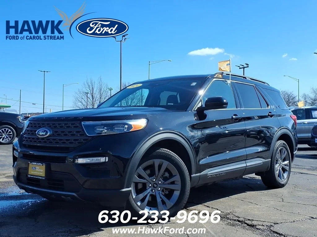 Used 2024 Black Ford XLT image 3