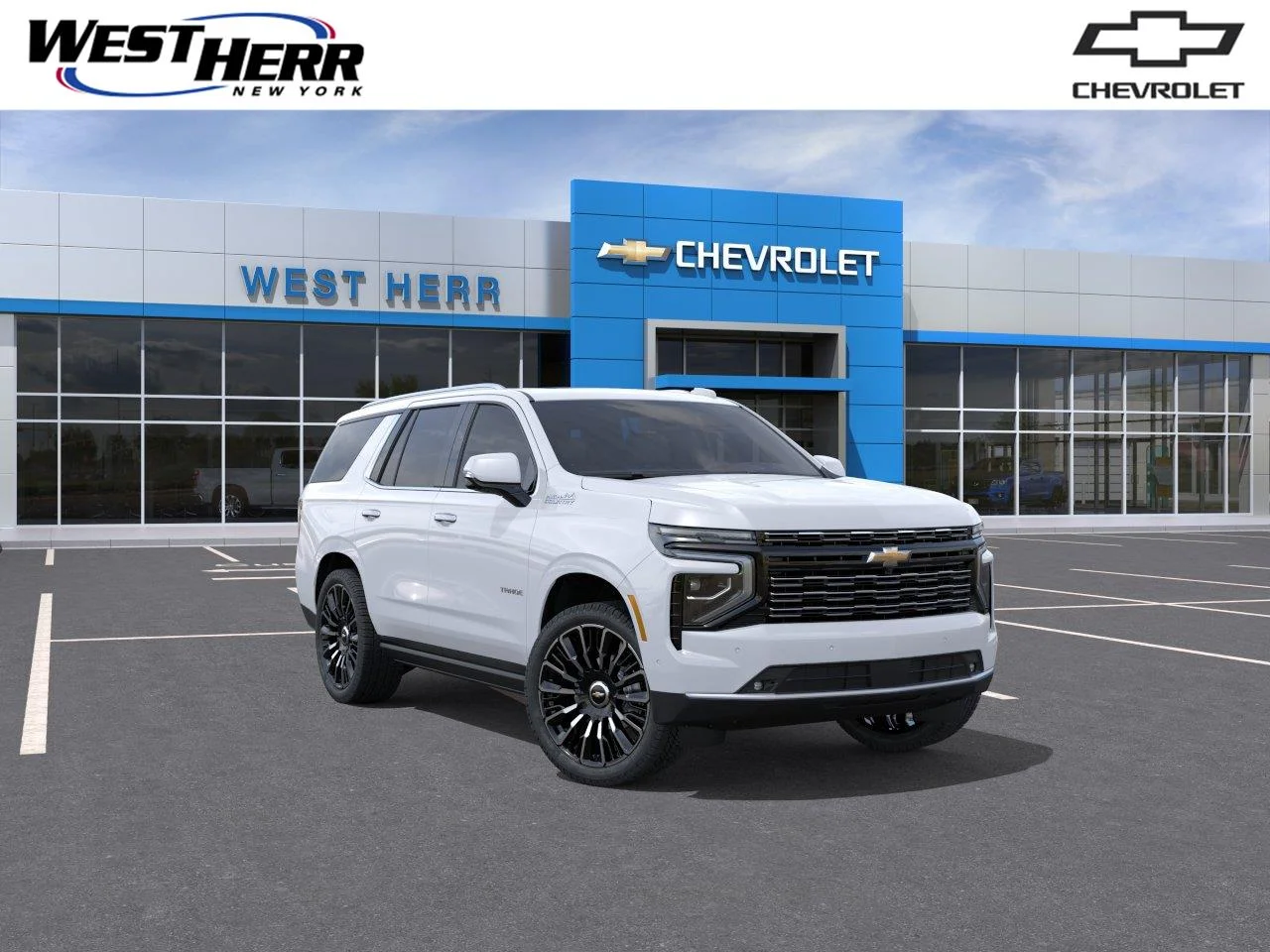 New 2026 Polar White Tricoat Chevrolet High Country image 1