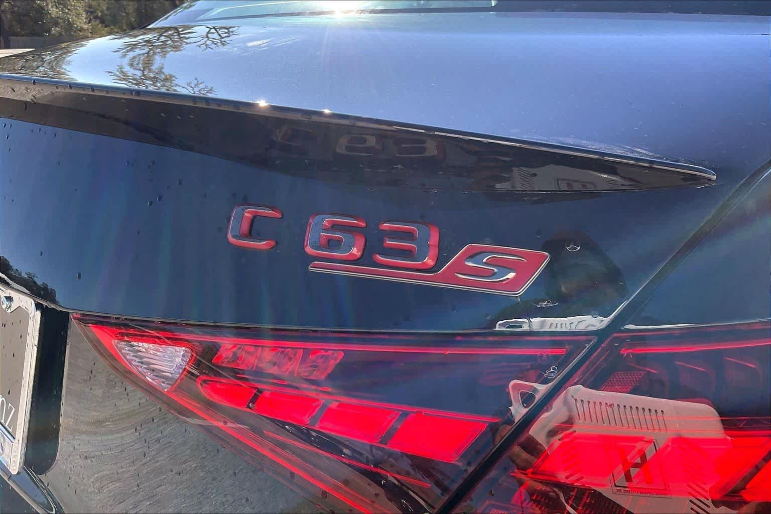 New 2026 Obsidian Black Metallic Mercedes-Benz AMG® C 63 S E Performance Sedan image 6
