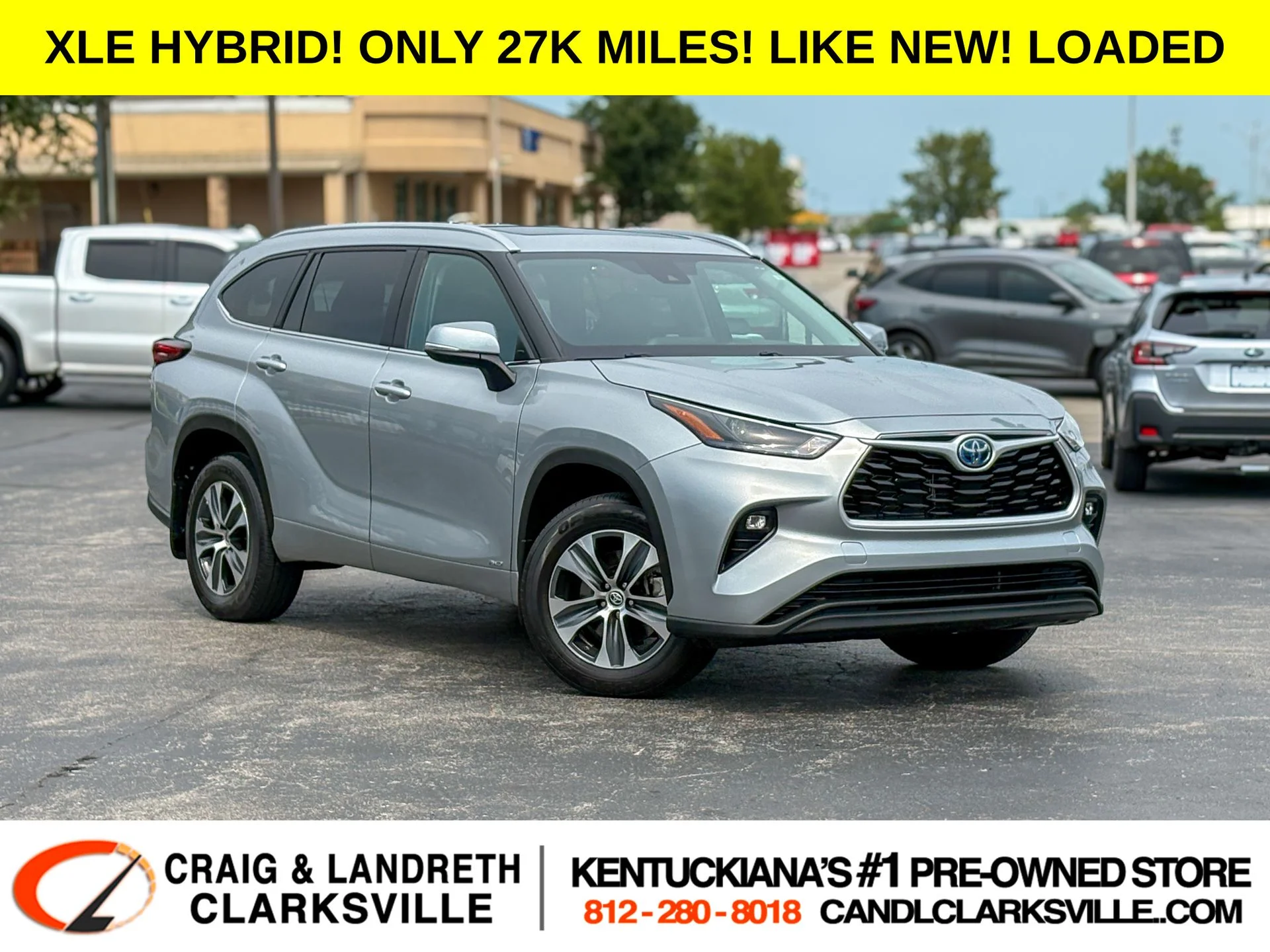 Used 2024 Silver Toyota XLE image 1