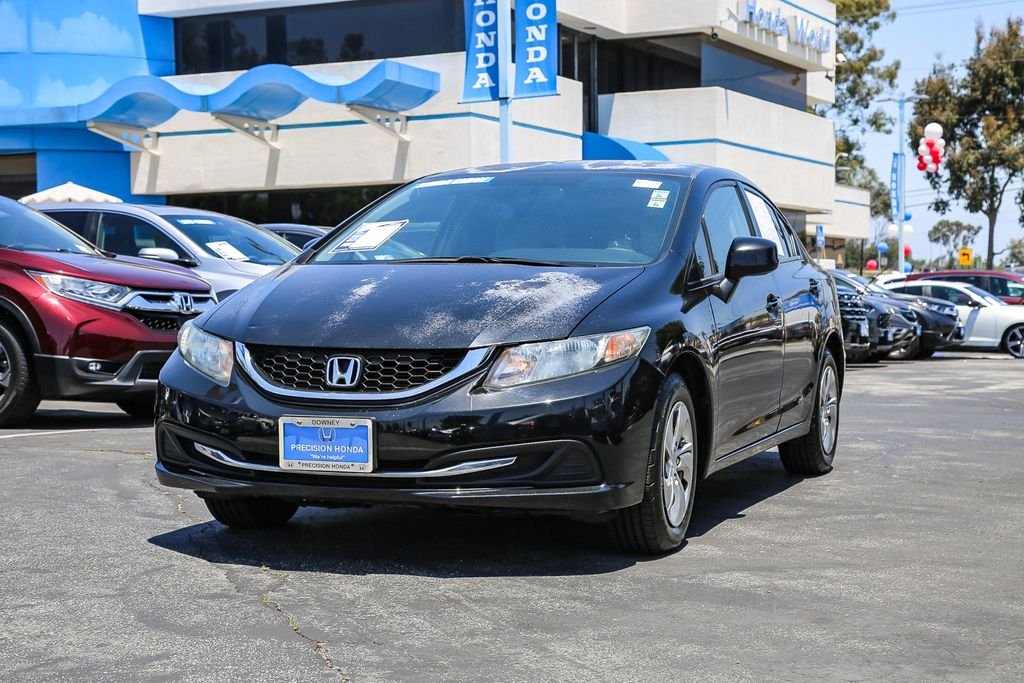 Used 2013 Crystal Black Pearl Honda LX image 3